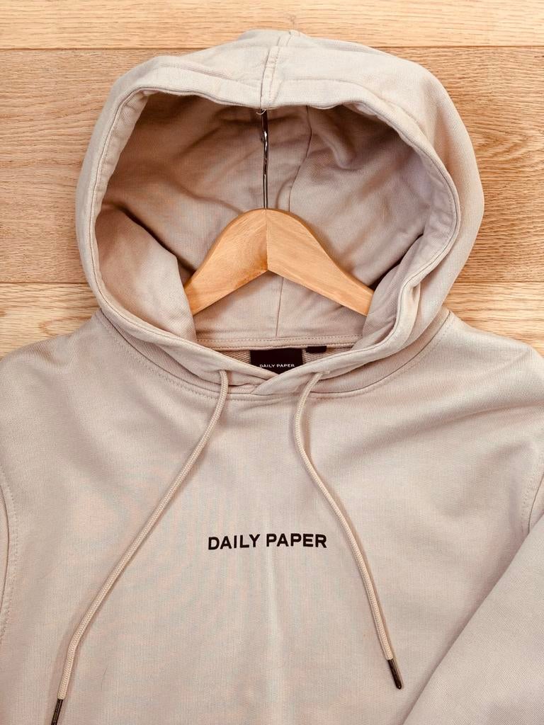 Daily Paper Trui Maat M Zandkleurig Hoodie, Ophalen of Verzenden, Zo goed als nieuw, Overige maten, Beige