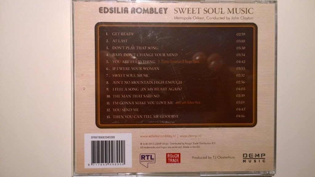 Edsilia Rombley - Sweet Soul Music, Ophalen of Verzenden, Zo goed als nieuw