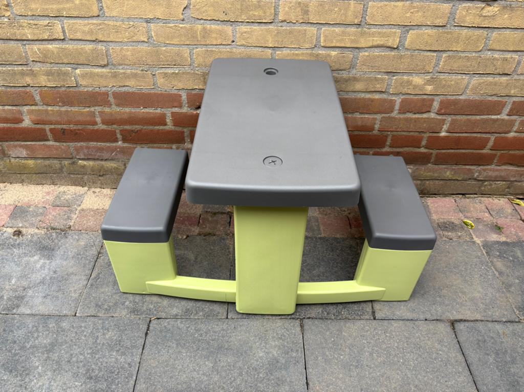 Smoby picknicktafel, Ophalen, Nieuw, Rechthoekig, Hout