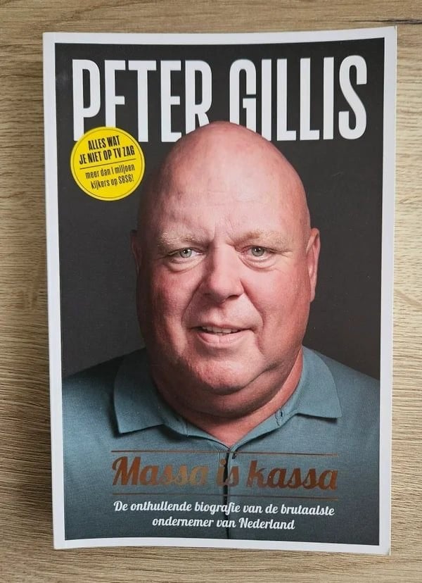 Peter Gillis - Massa is kassa, Boeken, Ophalen of Verzenden, Zo goed als nieuw, Peter Gillis