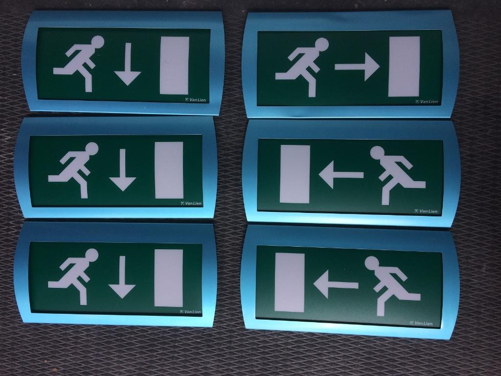Van Lien Optilux pictogrammen voor noodverlichtingsarmatuur, Ophalen of Verzenden, Nieuw, Minder dan 50 watt, Overige typen