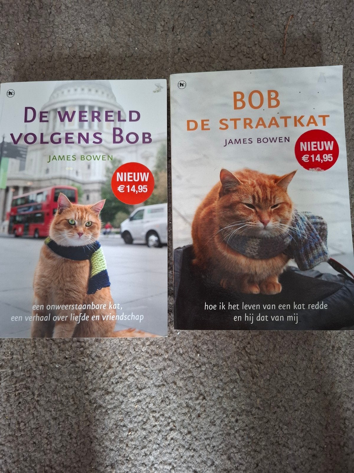 de wereld volgens bob en bob de straat kat, Boeken, Ophalen