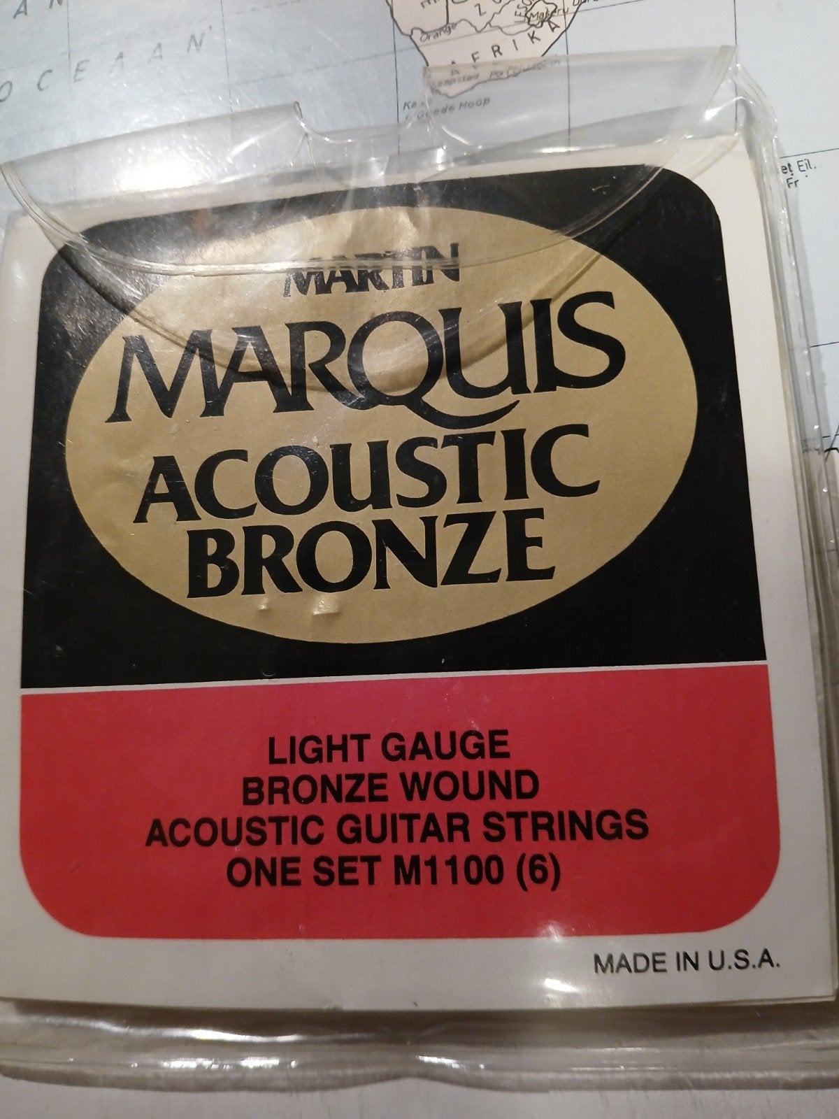 Martin Marquis Acoustic Bronze gitaarsnaren (Light Gauge), Ophalen of Verzenden, Nieuw, Western- of Steelstringgitaar