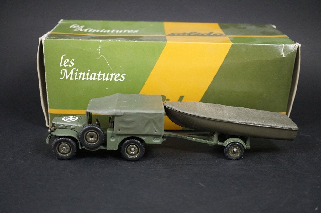 Solido Dodge 4x4 engineers corps - 1/50 - TOP, Ophalen of Verzenden, Zo goed als nieuw, Auto, Overige merken
