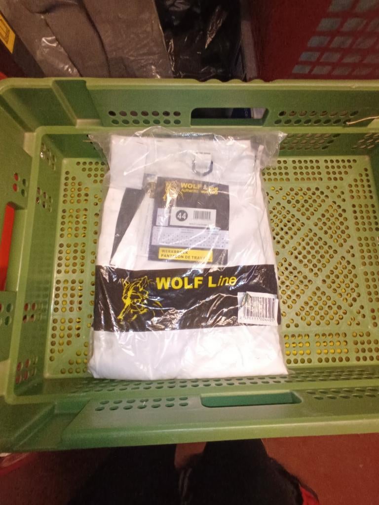 Werk broeken. Wolf line / mascot, Kleding | Heren, Ophalen, Nieuw, Overige maten, Wit