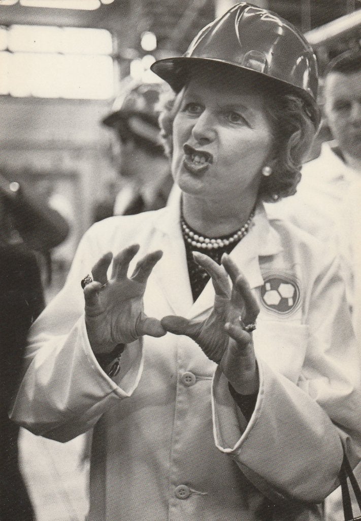 Ansichtkaart,  Margaret Thatcher   (889), Verzamelen, Ophalen of Verzenden, 1980 tot heden, Sterren en Beroemdheden