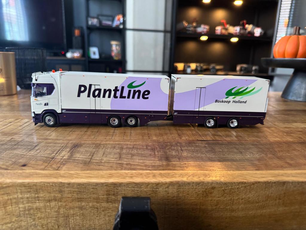 Tekno plantline, Hobby en Vrije tijd, Modelauto's | 1:50, Ophalen of Verzenden, Zo goed als nieuw, Bus of Vrachtwagen, Tekno