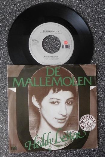 Heddy Lester - de mallemolen (vanaf € 1,50), Ophalen of Verzenden, Zo goed als nieuw, 7 inch, Pop
