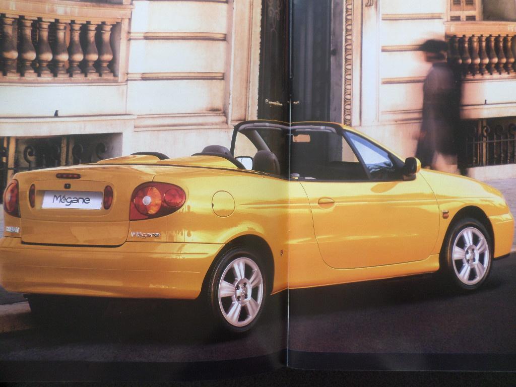 Renault Megane Coupe &  Cabrio brochure, Ophalen of Verzenden, Zo goed als nieuw, Renault
