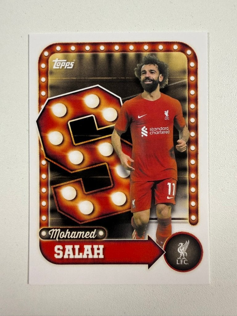 27 Mohamed Salah Collector Tin Liverpool 2025-26, Ophalen of Verzenden, Nieuw, Buitenlandse clubs, Poster, Plaatje of Sticker
