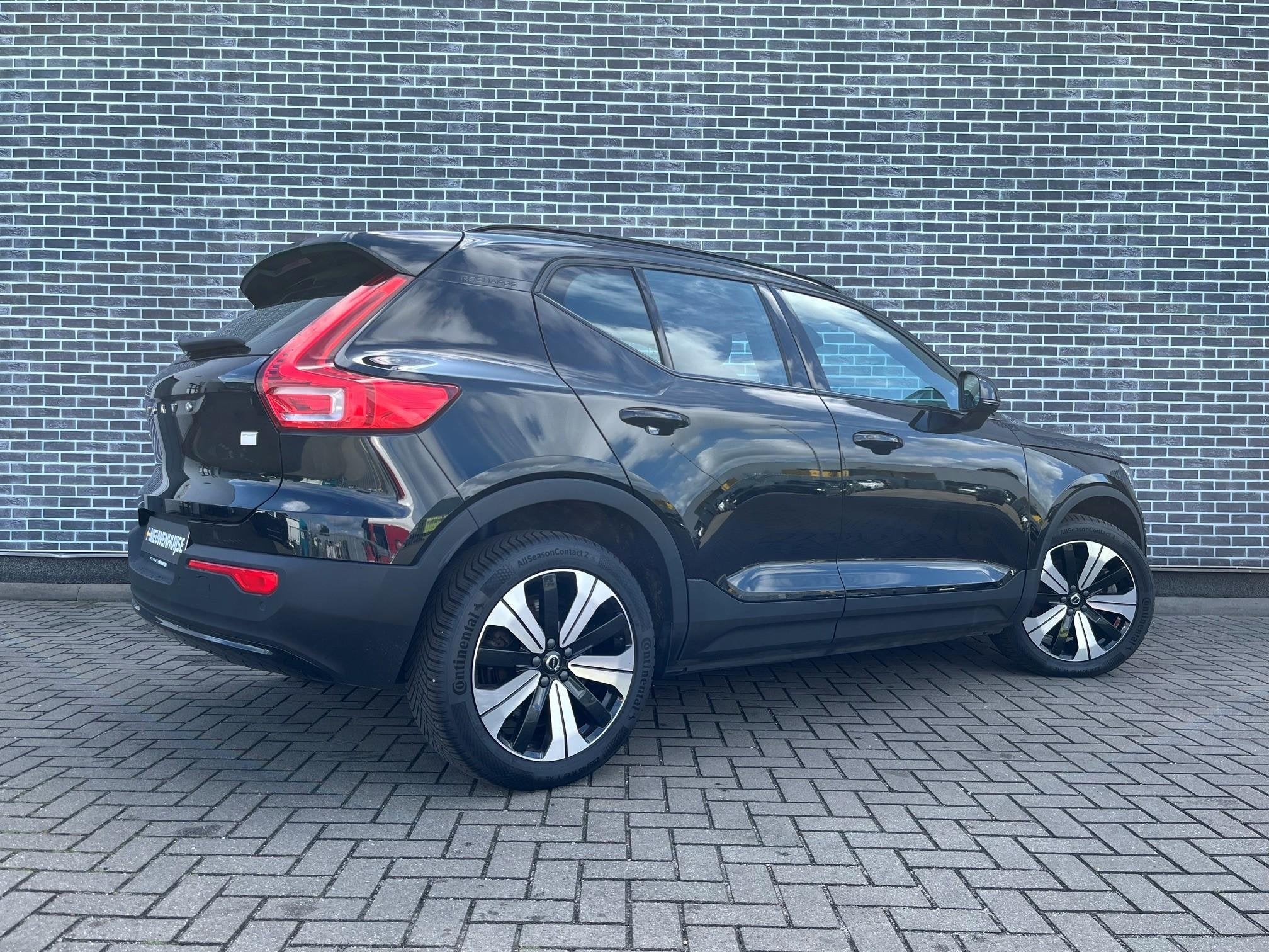 Volvo XC40 Recharge Plus 70 kWh | Google | Adaptieve Cruise, Auto's, Volvo, Stof, Gebruikt, Zwart, 231 pk