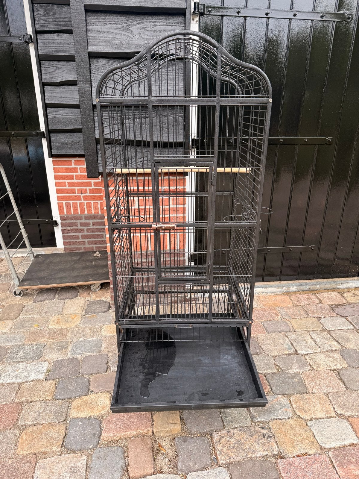 Vogelkooi, Ophalen of Verzenden, Zo goed als nieuw, Metaal, Vogelkooi