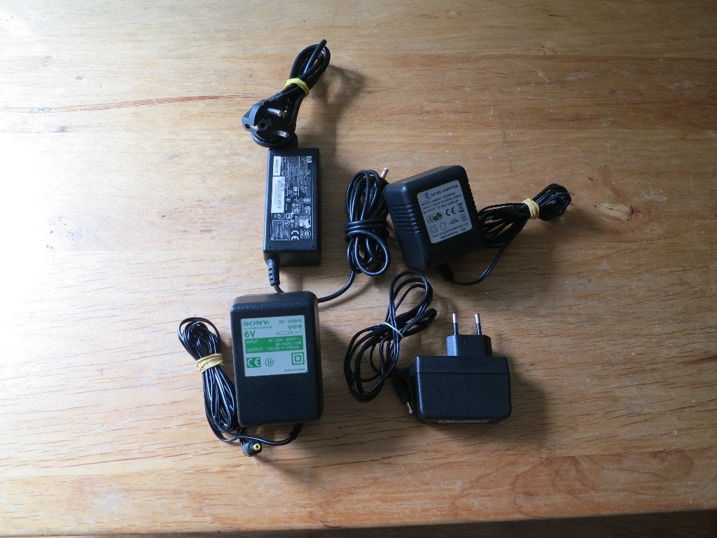 Diverse adapters, Ophalen, Gebruikt