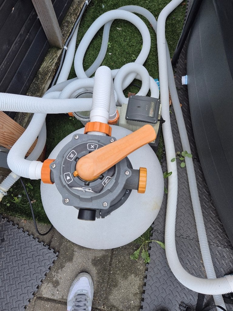 Bestway filterpomp 58499 met glasvulling, Ophalen, Zo goed als nieuw, Filter