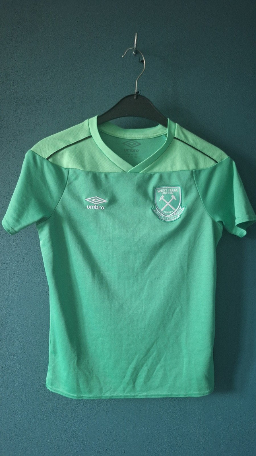 West Ham United Umbro Thuisshirt - Maat 152 (11-12 jaar), Ophalen of Verzenden, Gebruikt
