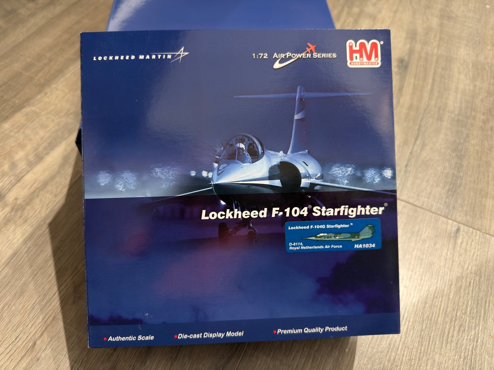 HA1034 RNLAF, D-8114, Netherlands F-104G, Hobby en Vrije tijd, Ophalen, Zo goed als nieuw, 1:72 tot 1:144, Overige merken