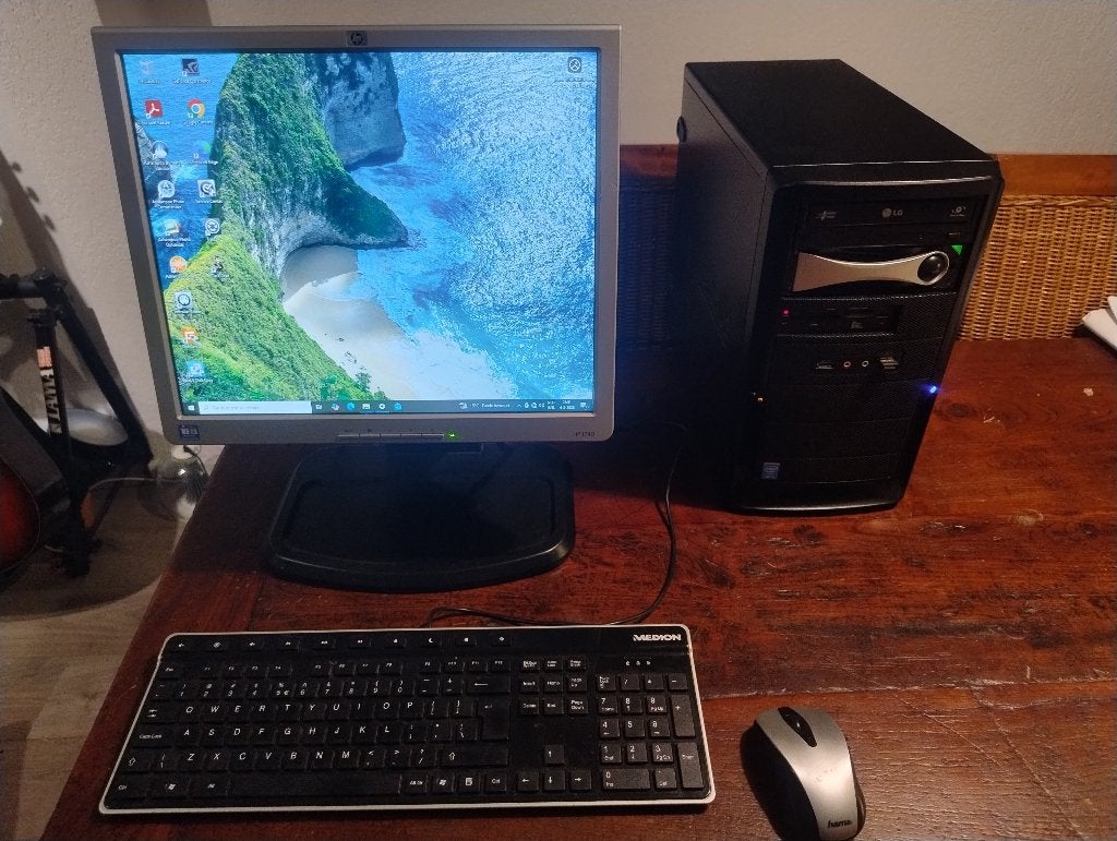 Compleet PC systeem, Intel Core I5-4690 cpu, 8GB RAM, Computers en Software, Desktop Pc's, Met monitor, Gebruikt, HDD, 8 GB