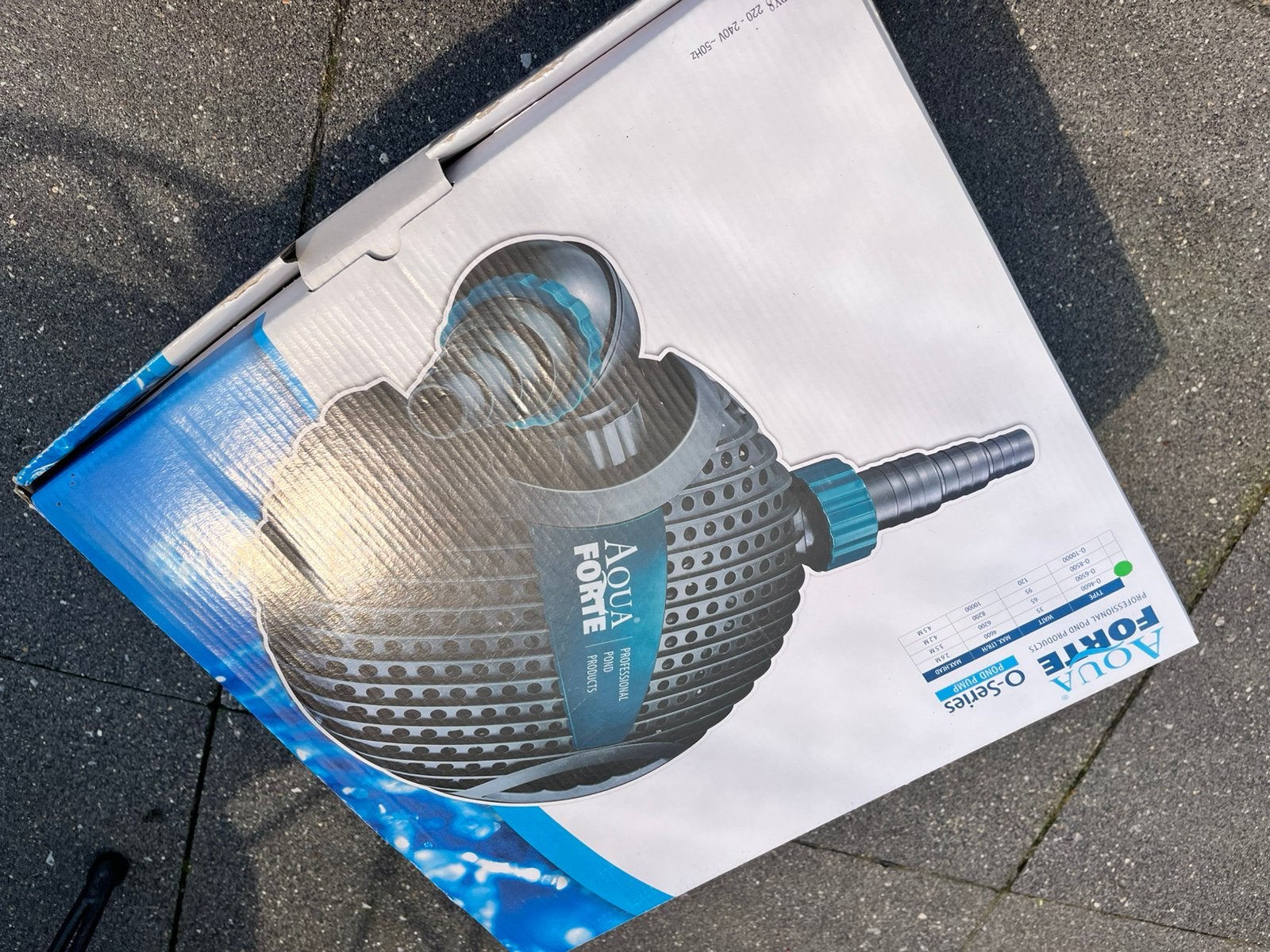 Nieuwe vijverpomp, Ophalen of Verzenden, Zo goed als nieuw, Vijverpomp