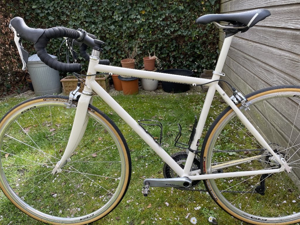 Genesis Equilibrium staal race/gravelfiets, Overige merken, 28 inch, Staal, Velgrem