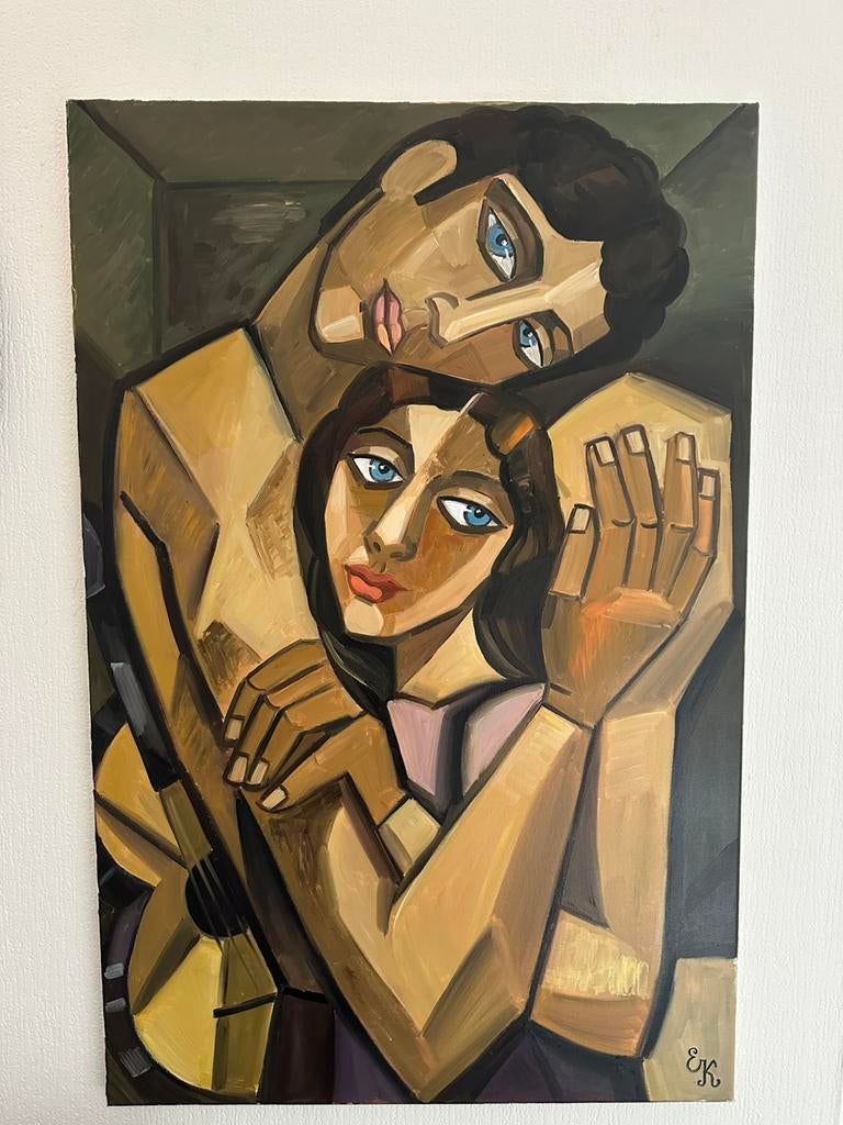 Olieverfschilderij van Elena Khmeleva, Ophalen