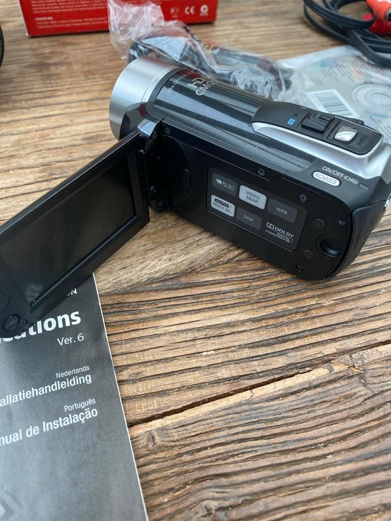 Canon Legria HFR16 Full HD Camcorder, Audio, Tv en Foto, Videocamera's Digitaal, Gebruikt, Camera, Overige soorten, Canon, 20x of meer