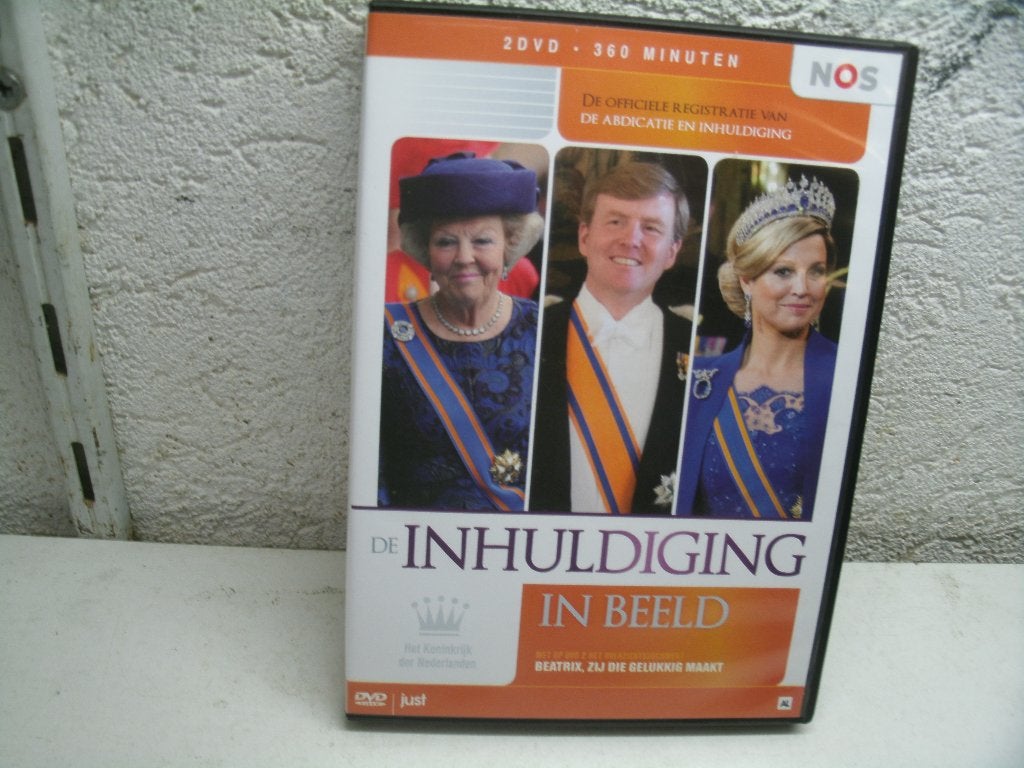 dvd 251k inhuldiging 2013, Alle leeftijden, Ophalen of Verzenden, Zo goed als nieuw