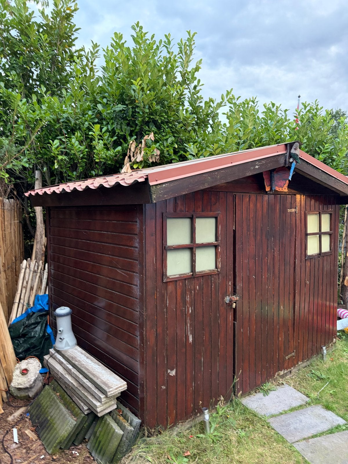 Gratis tuinhuis, Tuin en Terras, Tuinhuizen, Ophalen, Tuinhuis, 250 tot 500 cm, 2 ramen
