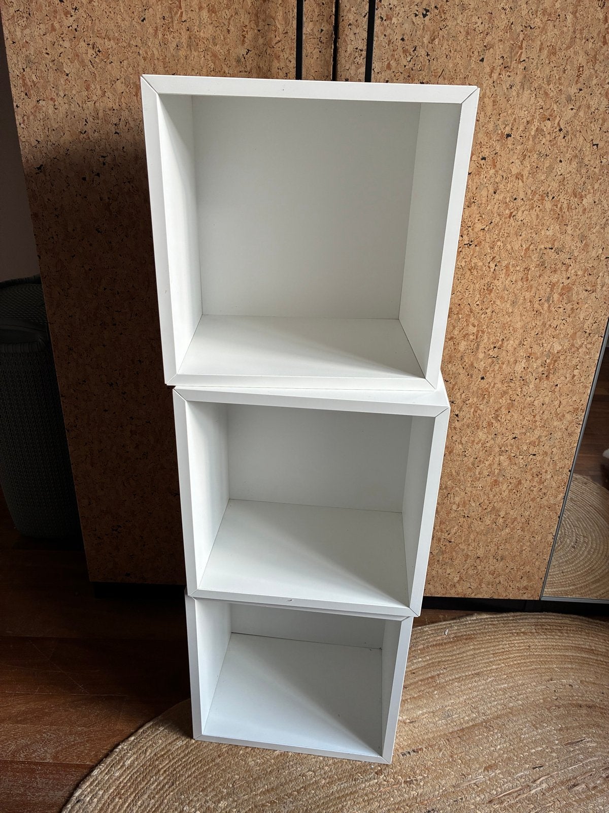 3x IKEA Eket kast 35x35x25 cm met ophangsysteem, Ophalen, Minder dan 50 cm, Gebruikt, Minder dan 100 cm