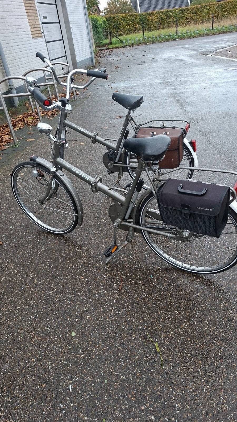2 Unieke Union Univoouw fietsen  - Opvouwbaar en compleet, Ophalen, Minder dan 10 versnellingen, Gebruikt, Minder dan 49 cm