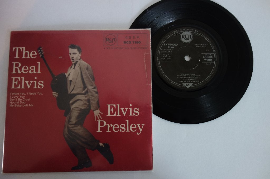 Single EP The real Elvis Presley, 7 inch, Ophalen of Verzenden, Zo goed als nieuw, EP