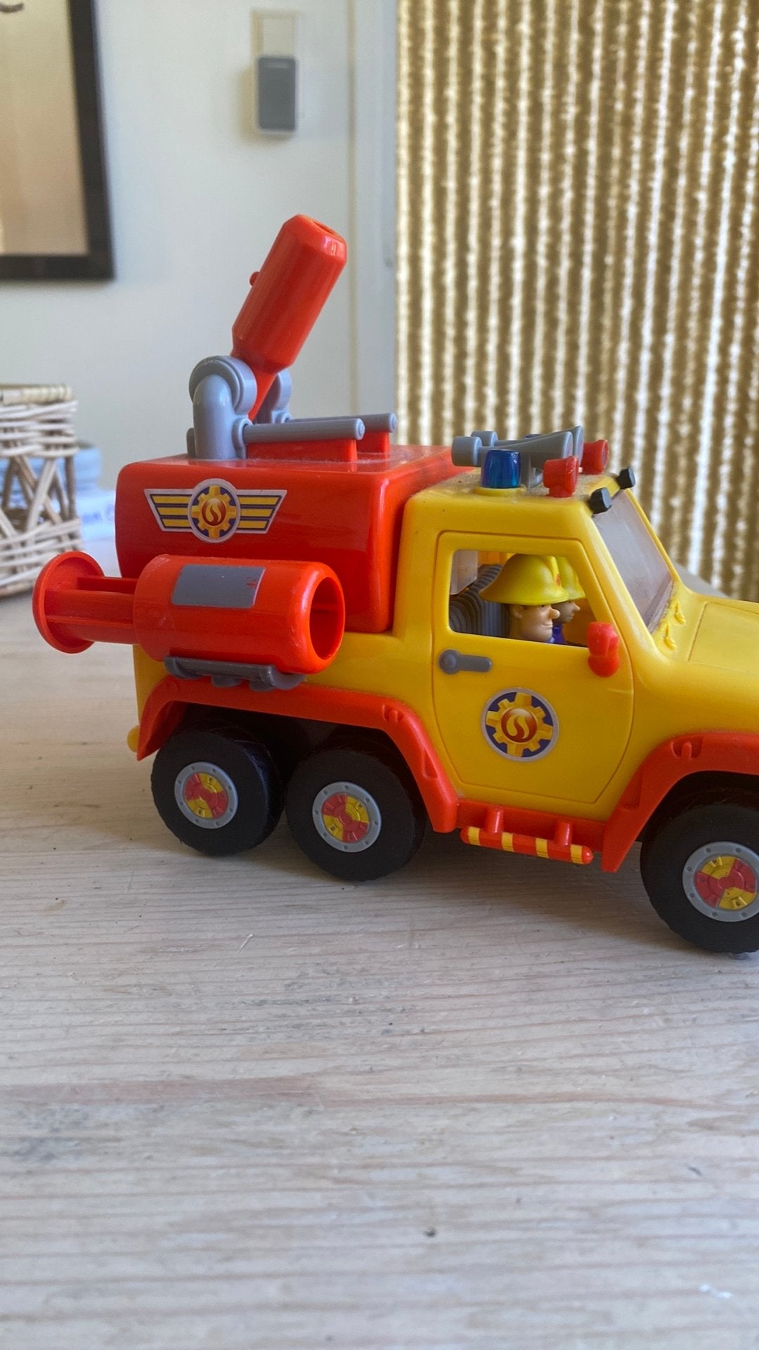 ‍ brandweerman sam met poppetjes, Ophalen of Verzenden, Zo goed als nieuw