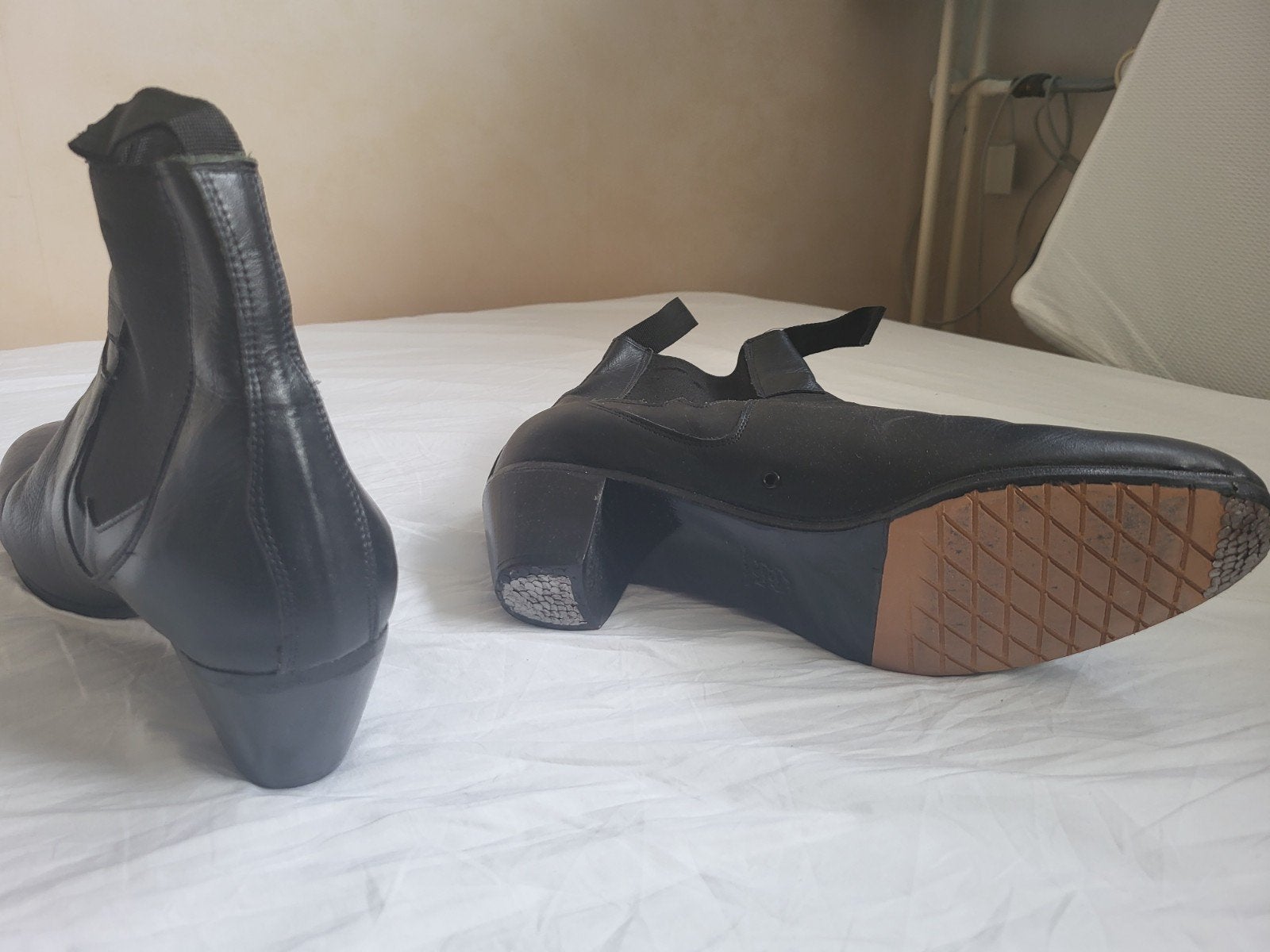 Flamenco schoenen Menkes maat 44 te koop, Ophalen, Zwart, Boots, Zo goed als nieuw