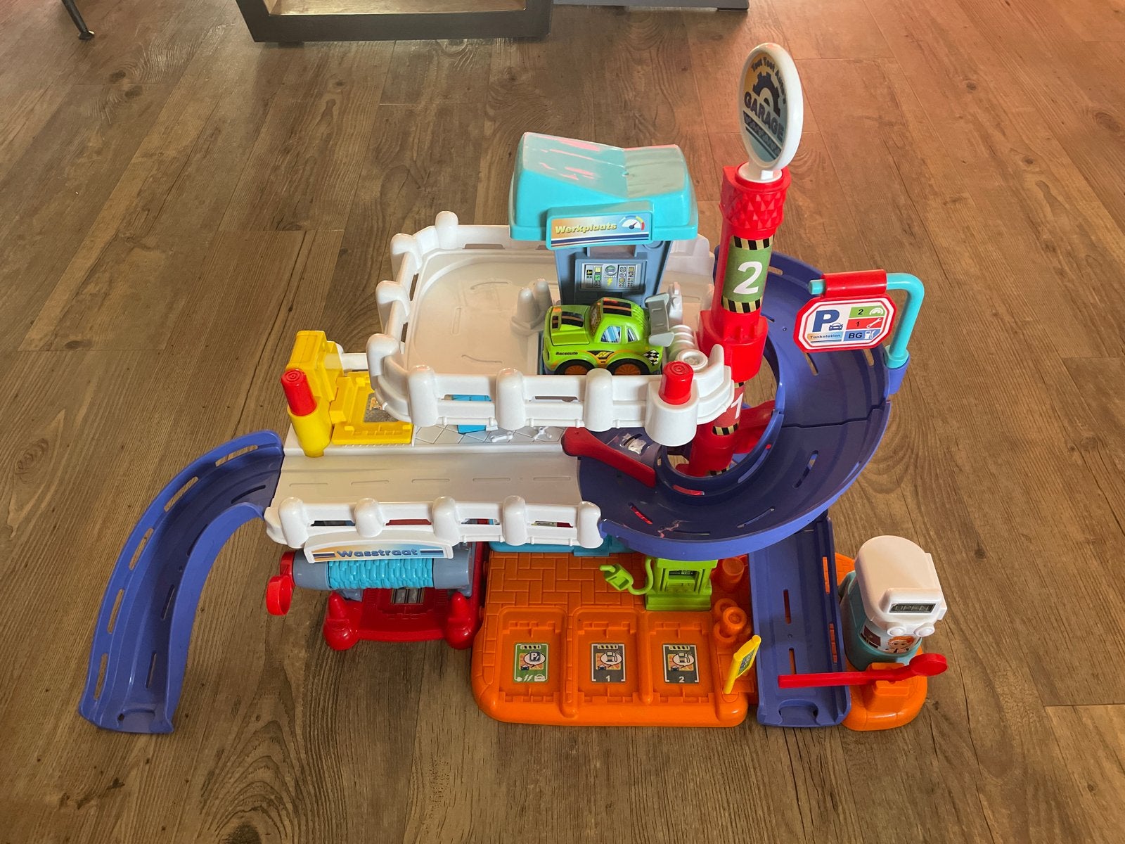 VTech Toet Toet Auto's Garage, Vliegveld en wegdelen, Ophalen, Gebruikt