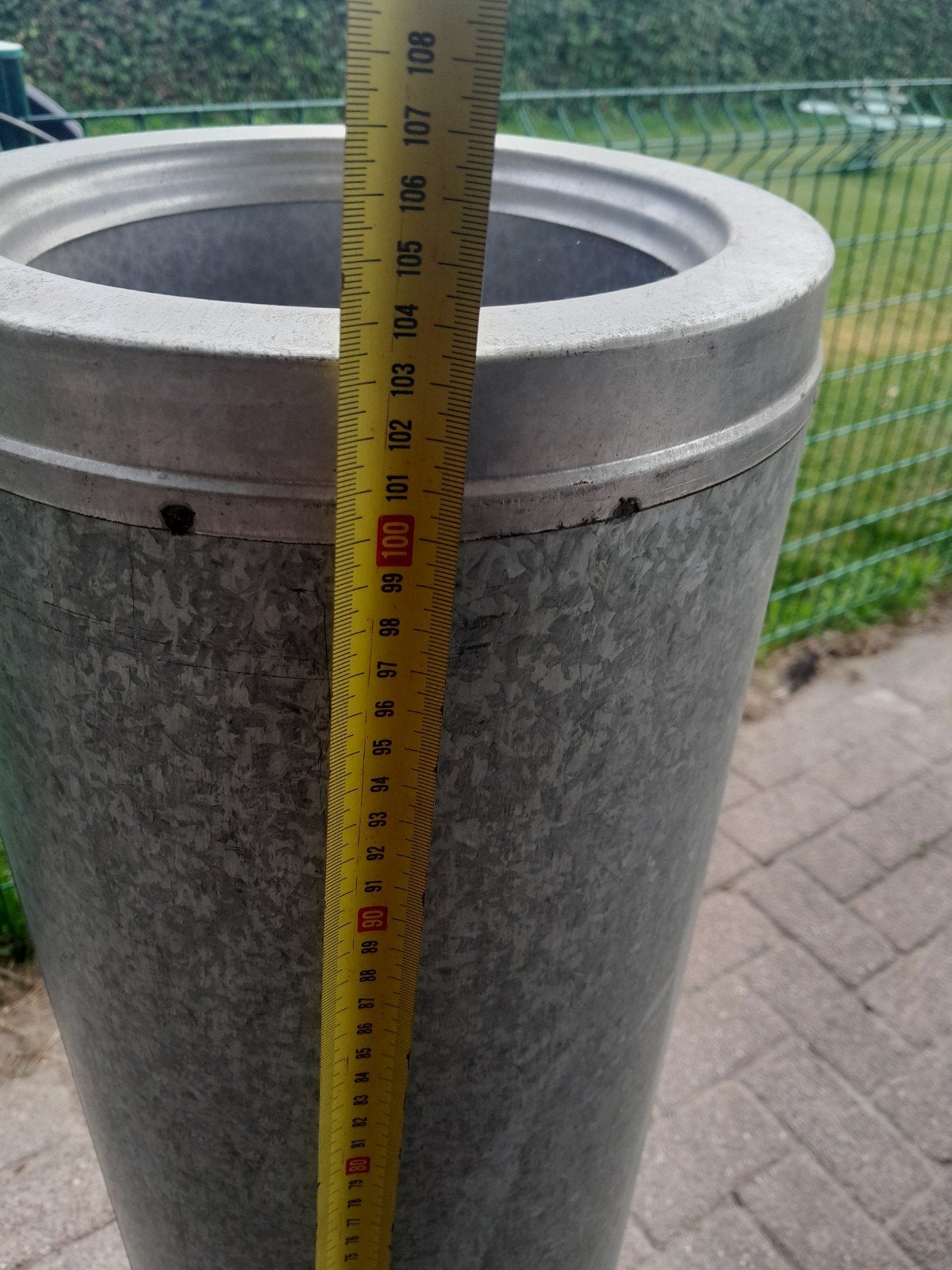 Dubbelwandige kachelpijp, Doe-het-zelf en Verbouw, Ventilatie en Afzuiging, Ophalen of Verzenden, Afzuiger