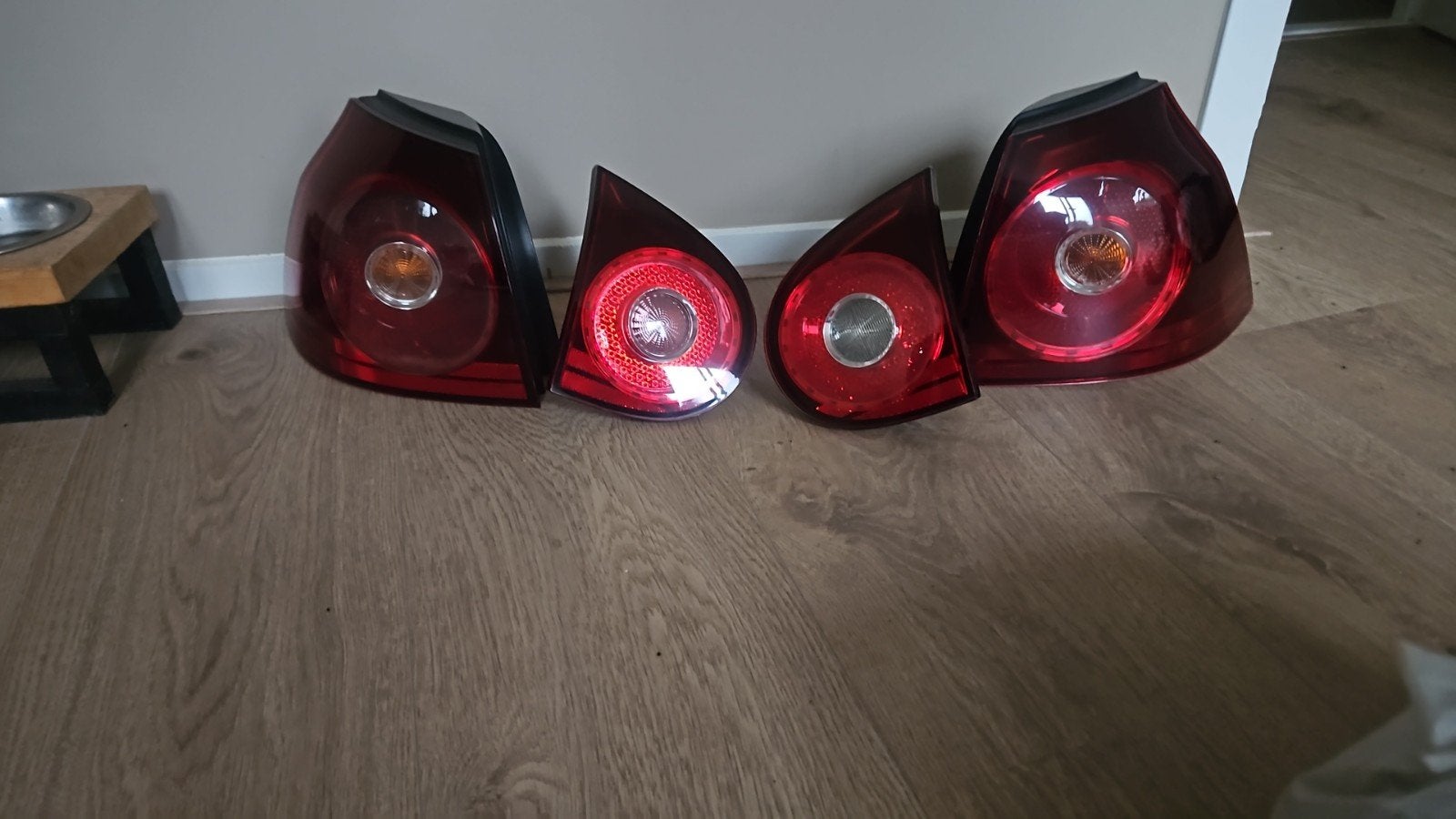 Originele golf 5 gti ed30 cherry achterlichten., Auto-onderdelen, Verlichting, Ophalen of Verzenden