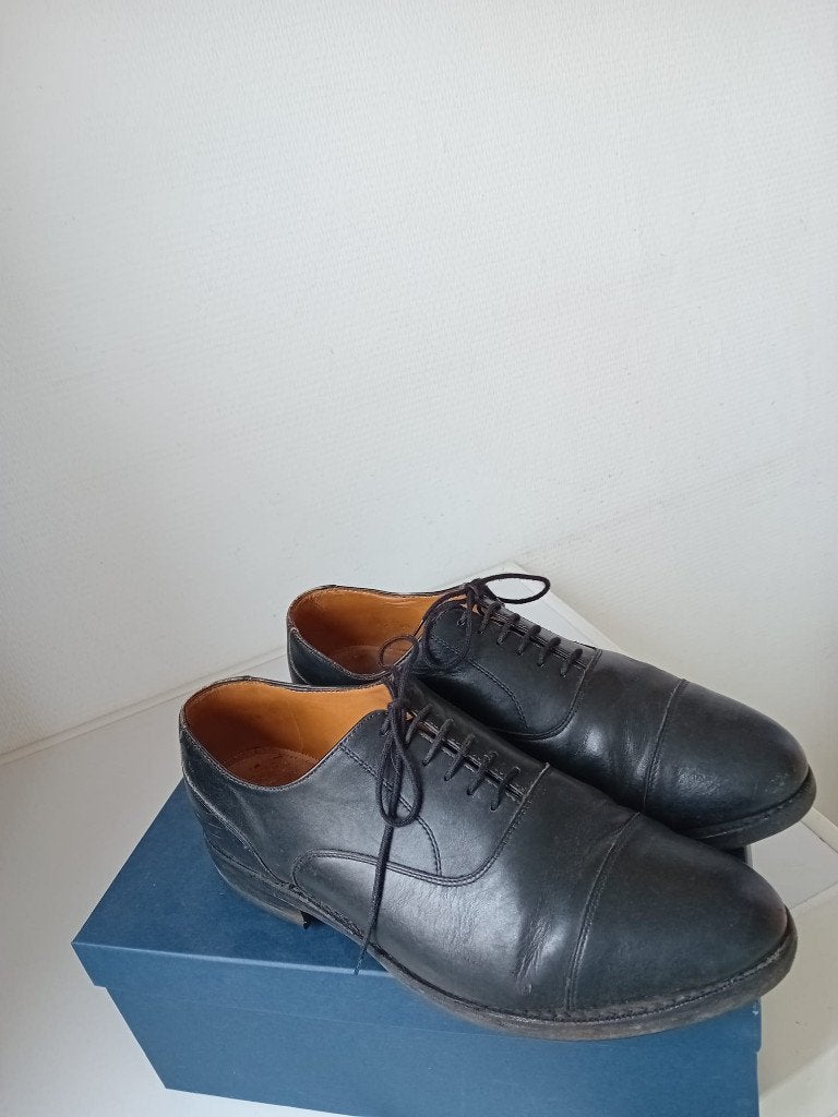 Heren schoenen, Zwart, Floris van Bommel, Ophalen of Verzenden, Zo goed als nieuw