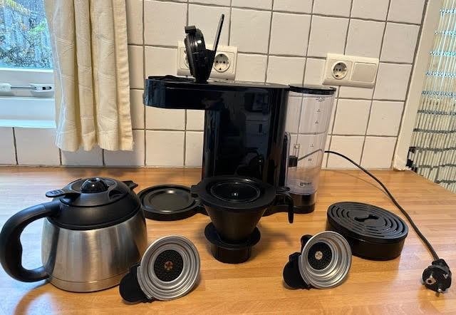 Koffiezet apparaat Philips Senseo Switch zwart, Witgoed en Apparatuur, Ophalen, Afneembaar waterreservoir, 10 kopjes of meer, Zo goed als nieuw