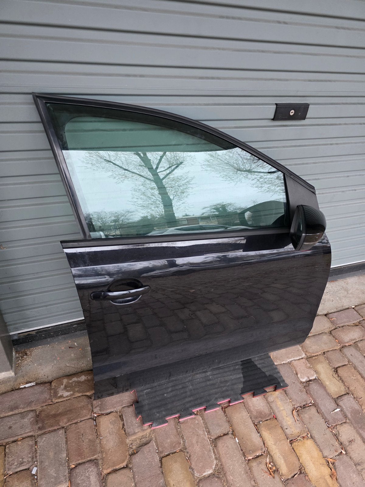 Polo 6R rechtsvoor deur zwart, Ophalen of Verzenden, Deur
