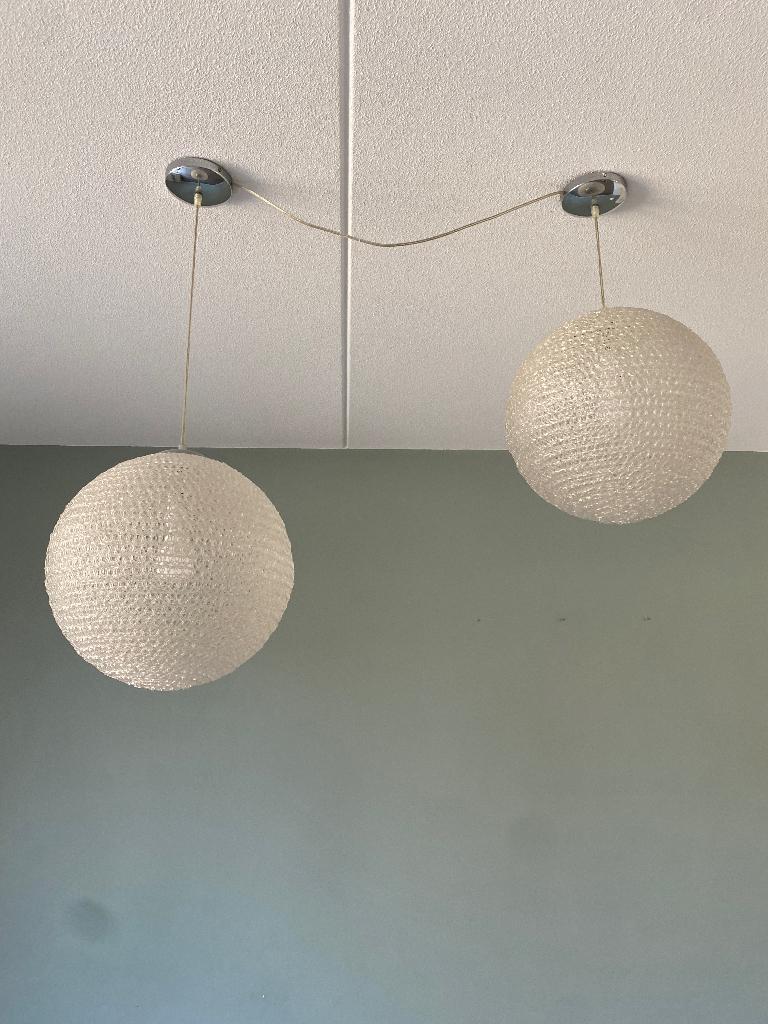 Hanglamp, Ophalen, Gebruikt, Kunststof, Minder dan 50 cm