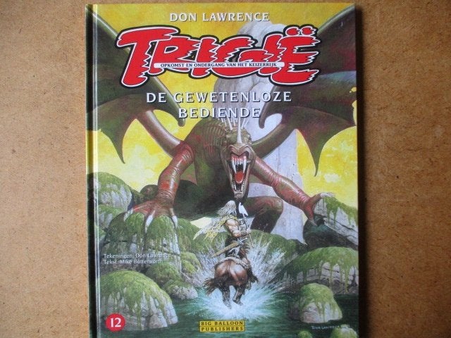 adv8432 trigie 12 hc, Eén stripboek, Ophalen, Gelezen