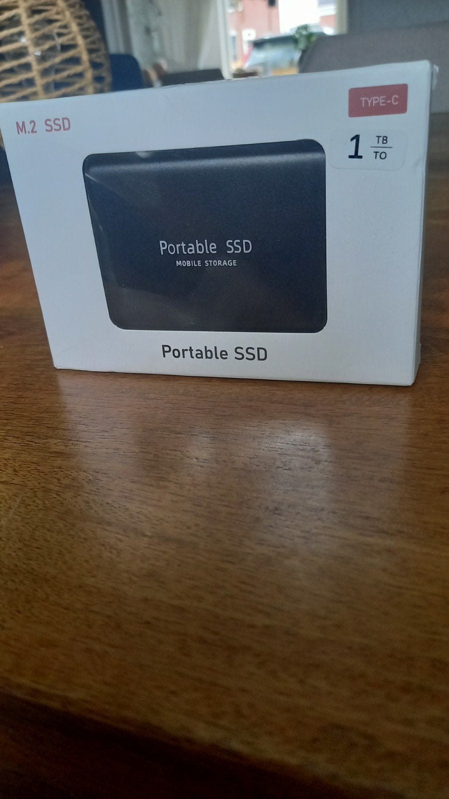 Portable SSD hardeschijf 1TB, Computers en Software, Harde schijven, Nieuw, Laptop, USB, Ophalen of Verzenden
