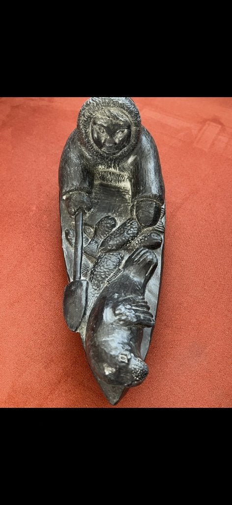 Beeld(en) A.Wolf origineel., Antiek en Kunst, Verzenden, Steen of Keramiek, Beeld