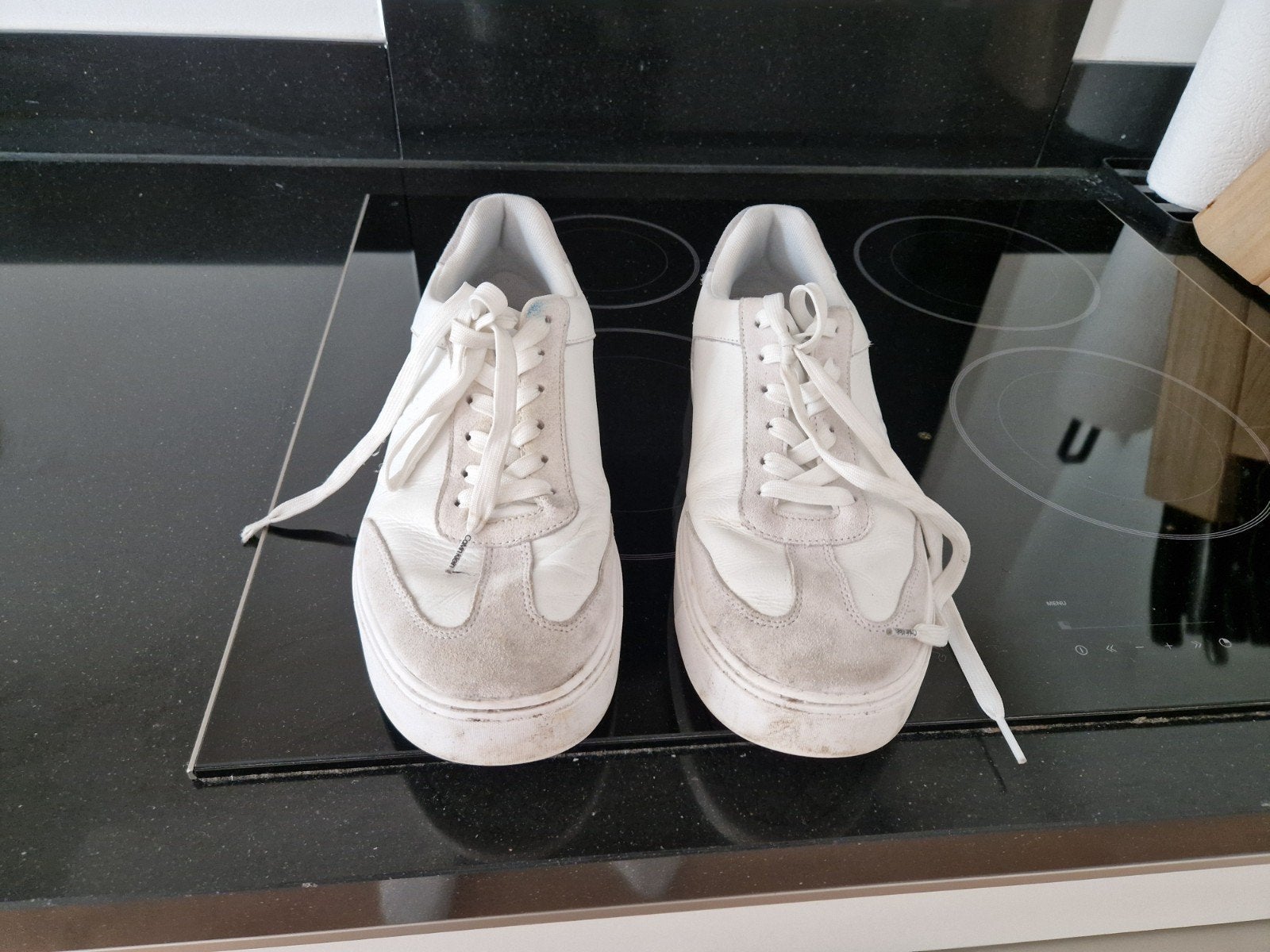 Witte sneakers calvin klein, Kleding | Heren, Schoenen, Onbekend, Verzenden, Wit, Sneakers of Gympen