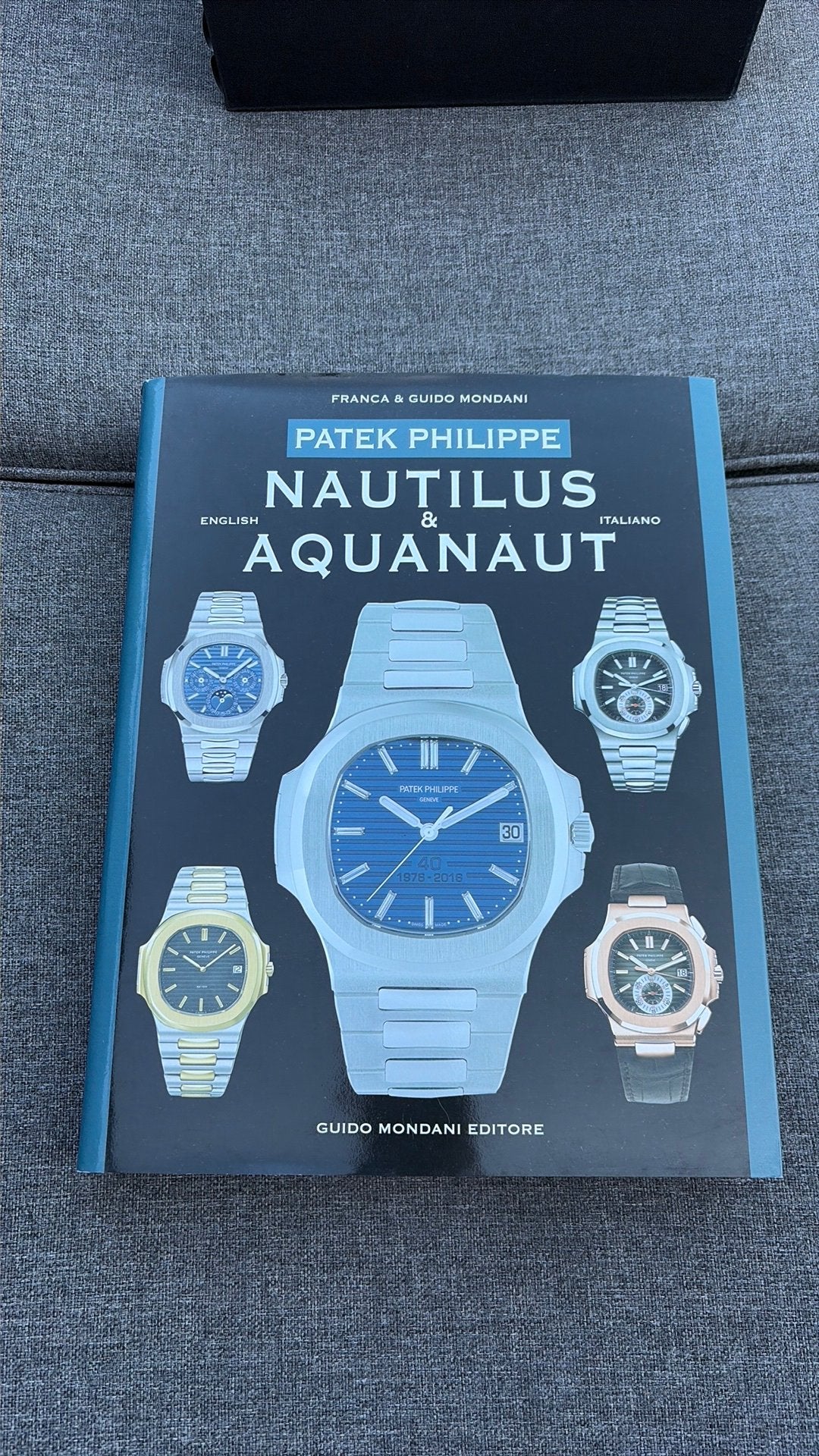 Mondani Patek Philippe Nautilus & Aquanaut boek, Ophalen of Verzenden, Zo goed als nieuw, Overige onderwerpen