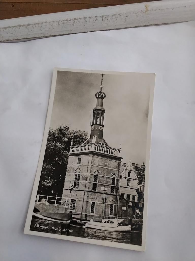 ALKMAAR. ACCIJNSTOREN. 1950, Ophalen of Verzenden, 1940 tot 1960, Noord-Holland