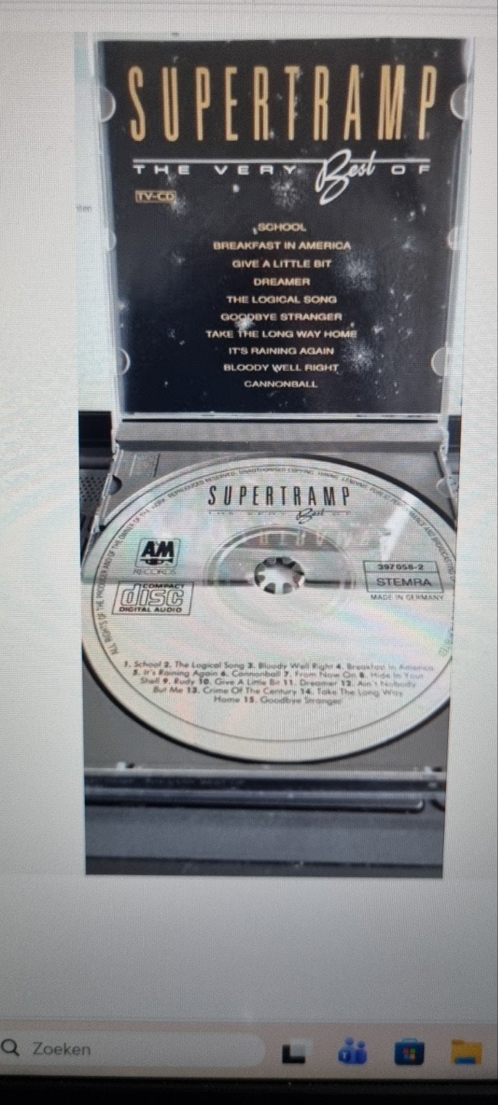 Supertramp - The Very Best Of (CD), Ophalen of Verzenden, Gebruikt, Verzamelalbum