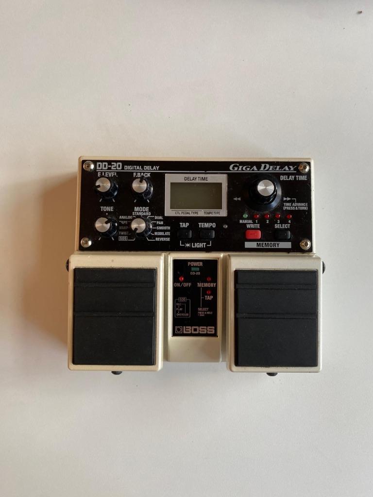 Boss Giga Delay DD20, Muziek en Instrumenten, Ophalen of Verzenden, Gebruikt, Delay of Echo