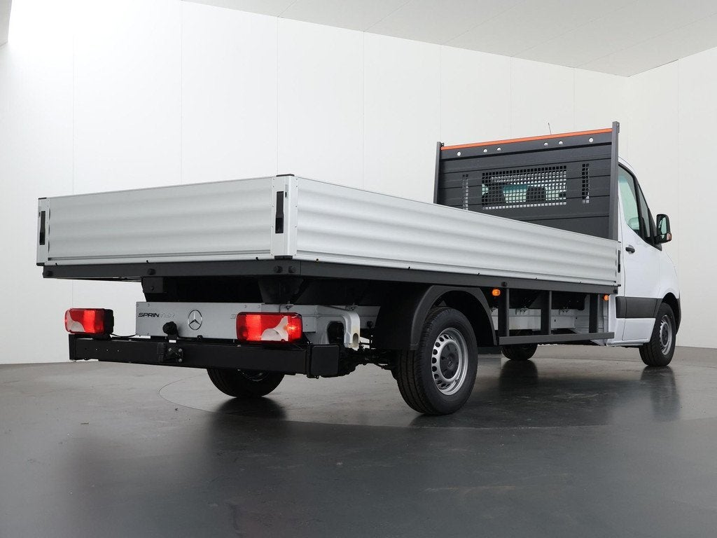 Mercedes-Benz Sprinter 315 CDI Open Laadbak L3 RWD PRO | 350, Auto's, 4 cilinders, 150 pk, Wit, Bedrijf