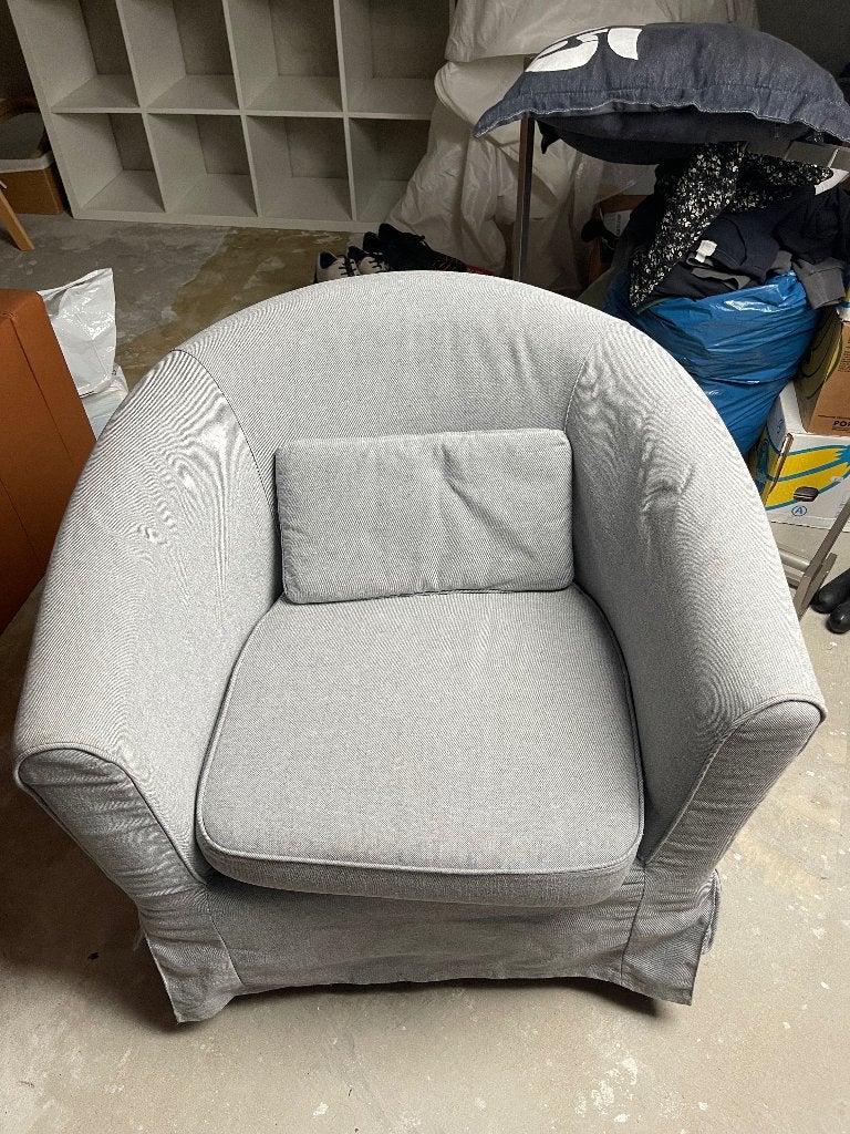 IKEA fauteuil met afneembare hoes, Gebruikt, 75 tot 100 cm, Ophalen of Verzenden, 75 tot 100 cm