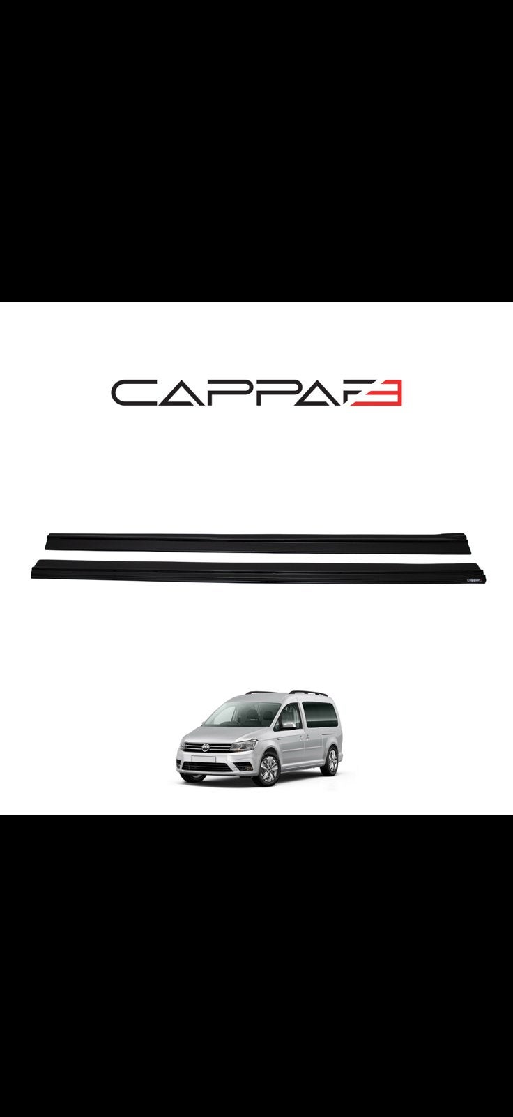 VW Caddy 2015-2020 – Zijskirts Marşpiyer Lip Piano Black, Auto diversen, Ophalen, Kmax, Kmax Oto Aksesuar, Nieuwemeerdijk 34 Badhovedorp